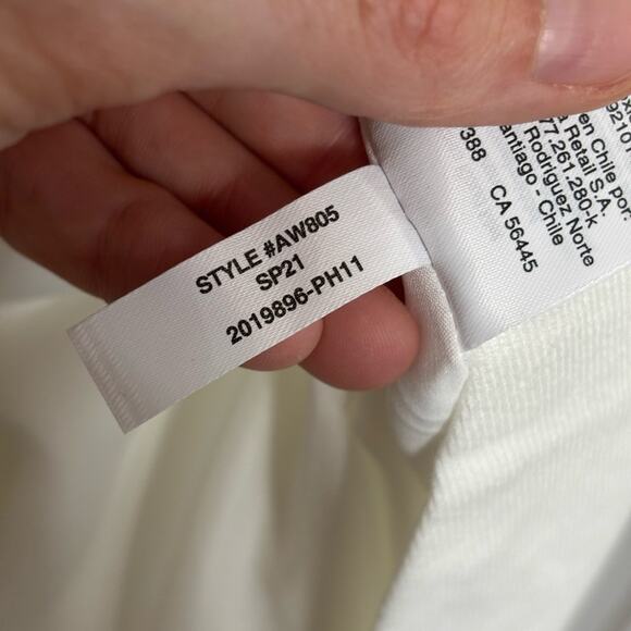 NWT J. Crew A-line Midi Dress in Stretch Linen in White - Size 2 - Picture 7 of 8